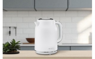 Czajnik elektryczny 1,7 L Vintage biały