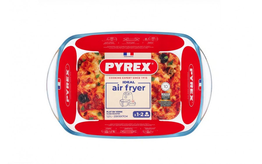 Brytfanna żaroodporna 1,2 L Air Fryer PYREX
