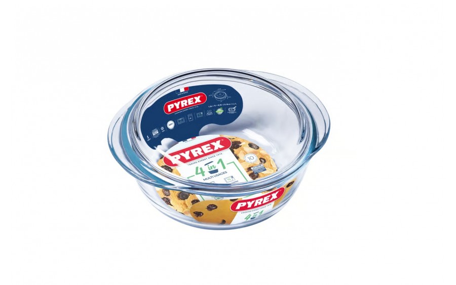 Naczynie żaroodporne 1,3 L z pokrywką 4in1 PYREX