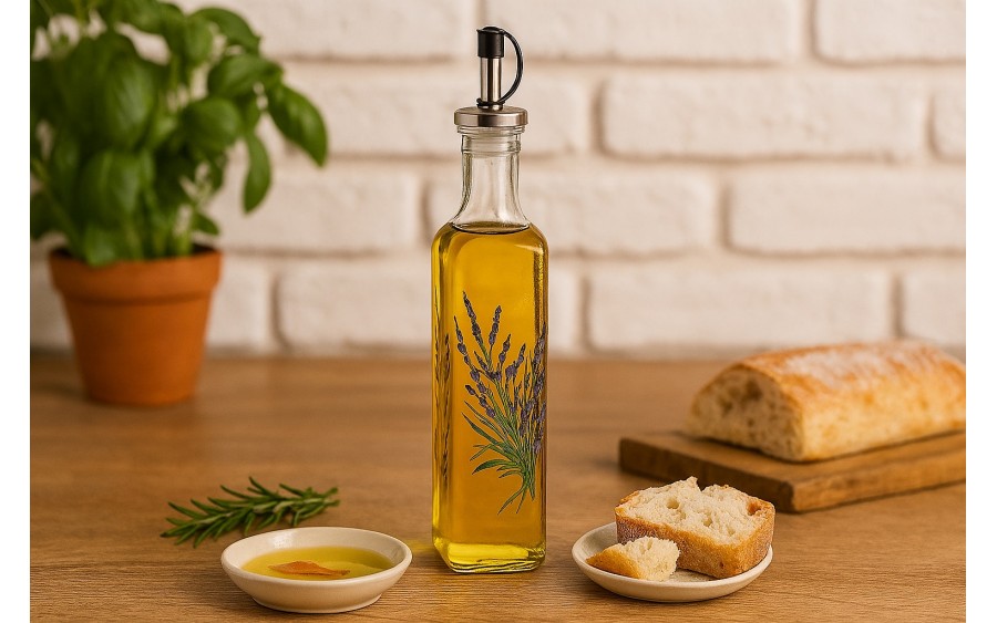 Butelka na olej/oliwę 500 ml Lavender Banquet