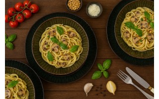 Talerz obiadowy 27,5 cm Jade Stoneware zielony