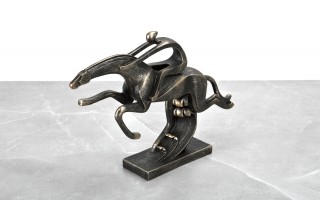 Figurka ozdobna Jeździec na koniu 175701