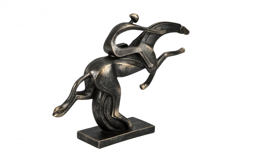 Figurka ozdobna Jeździec na koniu 175701