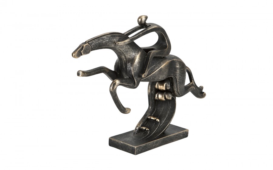 Figurka ozdobna Jeździec na koniu 175701