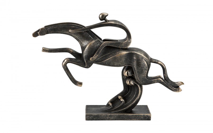 Figurka ozdobna Jeździec na koniu 175701