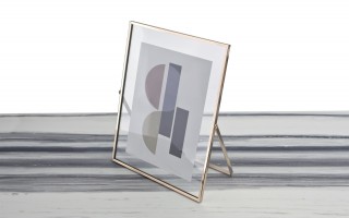 Ramka na zdjęcia 20,5x25,5 cm złota duża