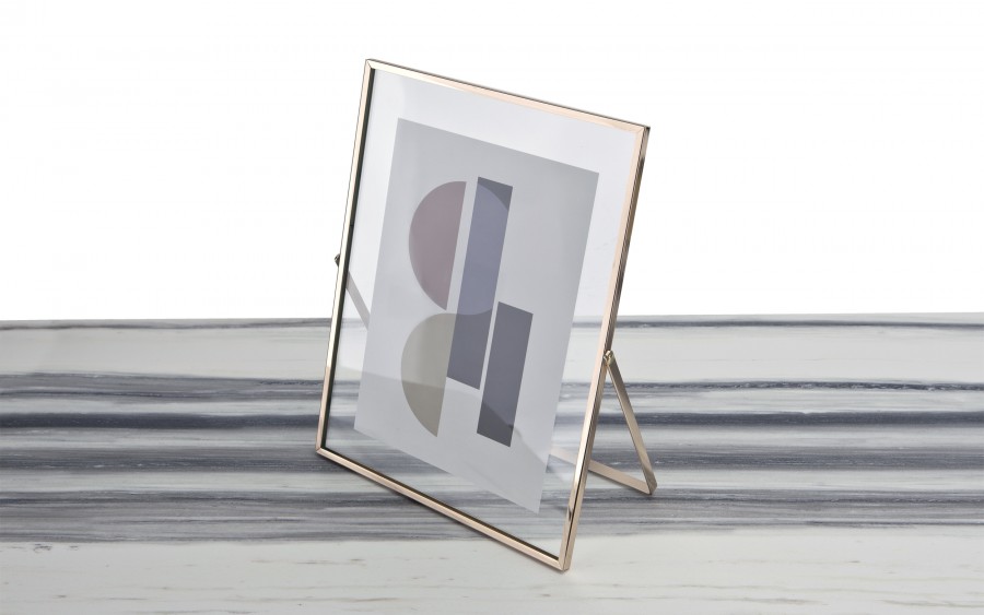 Ramka na zdjęcia 20,5x25,5 cm złota duża