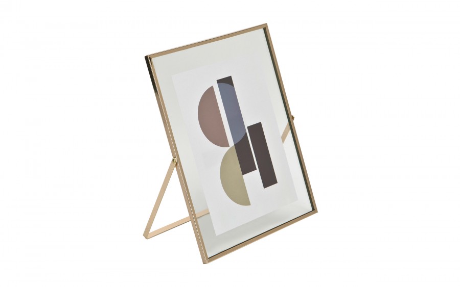 Ramka na zdjęcia 20,5x25,5 cm złota duża