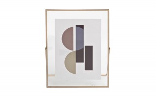 Ramka na zdjęcia 20,5x25,5 cm złota duża