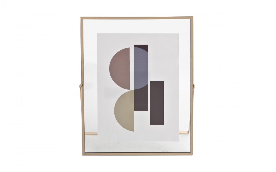 Ramka na zdjęcia 20,5x25,5 cm złota duża