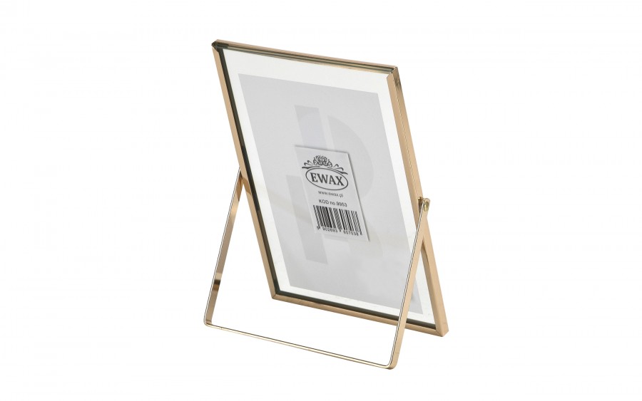 Ramka na zdjęcia 20,5x25,5 cm złota duża