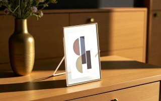 Ramka na zdjęcia 20,5x25,5 cm złota duża