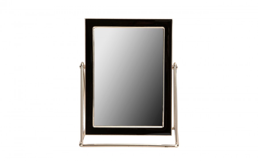 Lusterko 16,5x22 cm złoto - czarne 9950