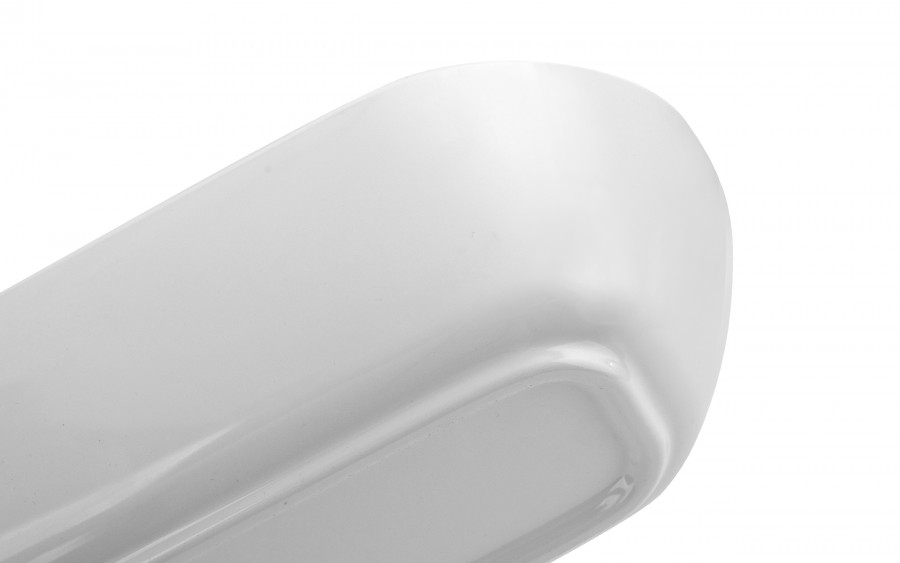 Miska z melaminy 1,5 L Pure owalna biała