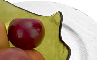 Salaterka szklana 20 cm San Miguel 7445 zielona