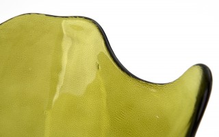 Salaterka szklana 20 cm San Miguel 7445 zielona