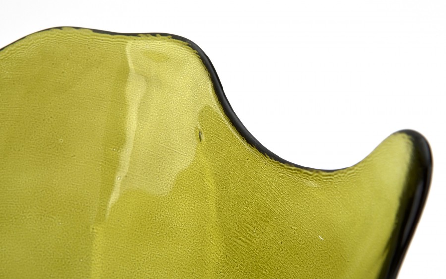 Salaterka szklana 20 cm San Miguel 7445 zielona