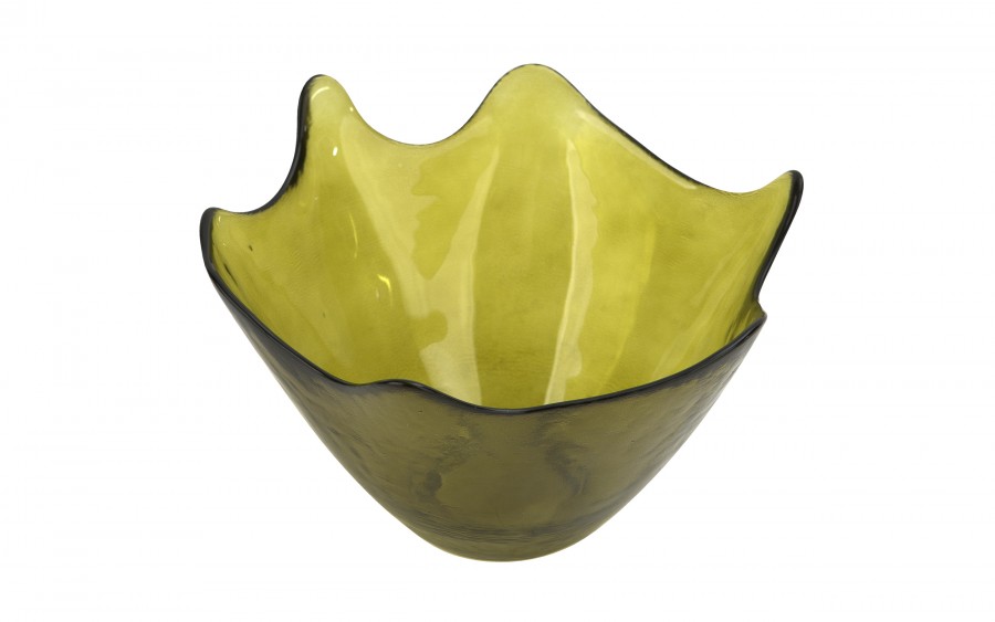 Salaterka szklana 20 cm San Miguel 7445 zielona