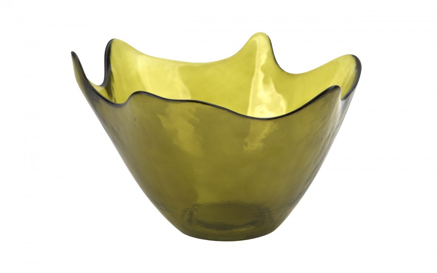 Salaterka szklana 20 cm San Miguel 7445 zielona