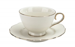 Komplet 2 filiżanek 250 ml + spodki Virginia