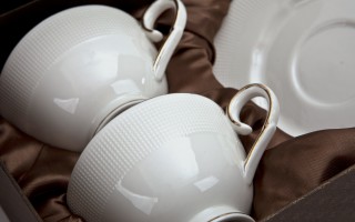 Komplet 2 filiżanek 250 ml + spodki Virginia