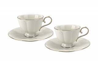 Komplet 2 filiżanek 220 ml + spodki Dubai