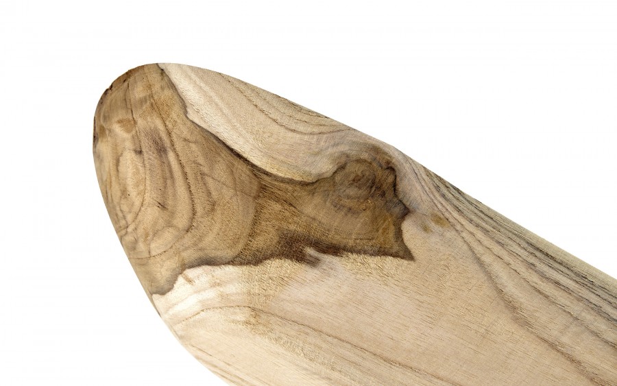 Podłużny półmisek z drewna tekowego 70x12x7 cm Mondex