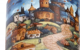 Kubek porcelanowy 450 ml Modern Sleepy Kingdom