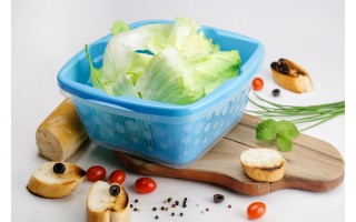 Miska z cedzakiem 4 L Nela mix