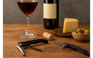 Korkociąg 3w1 otwieracz do butelek nożyk PRACTICO