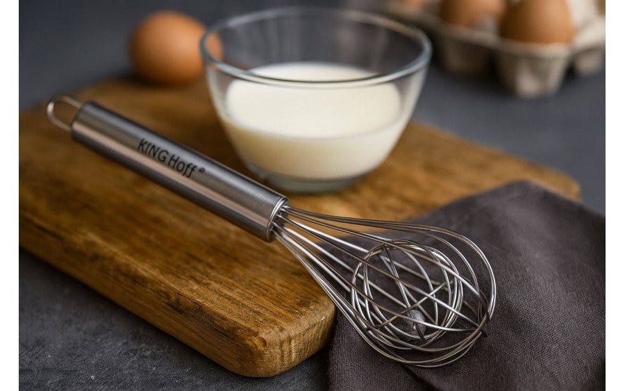 Trzepaczka kuchenna z kulką/miotełka stal 21 cm Kinghoff