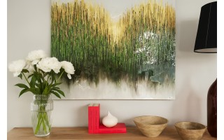 Obraz na płótnie 100x100 cm trawa