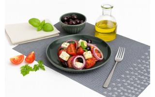 Talerz płytki 21 cm MOSAIQUE OLIVE