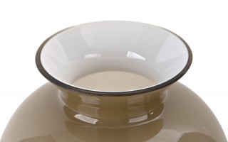 Wazon szklany 29,5 cm opal 10401