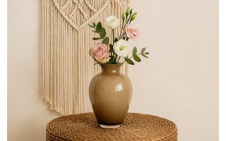 Wazon szklany 29,5 cm opal 10401