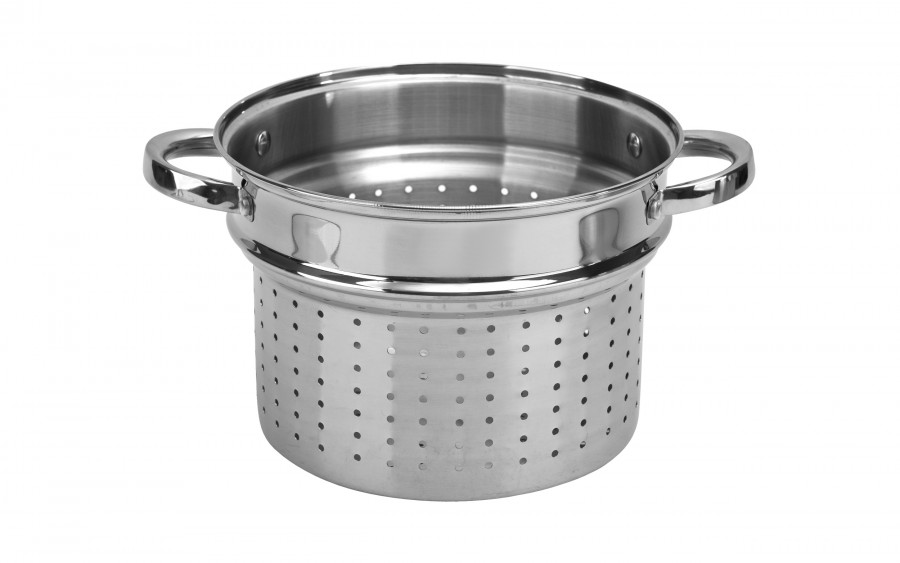 Garnek 7,5 L z wkładem do gotowania makaronu KB-7738