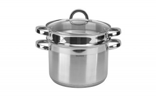 Garnek 7,5 L z wkładem do gotowania makaronu KB-7738