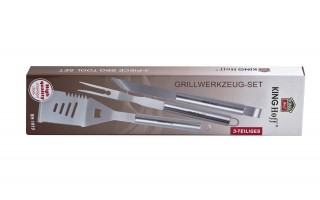 Przybory grillowe 3 el.  KH-1919