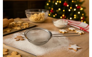 Sitko nierdzewne 20 cm z rączką