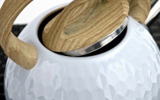 Czajnik tradycyjny 3 L Ambres szary nierdzewny