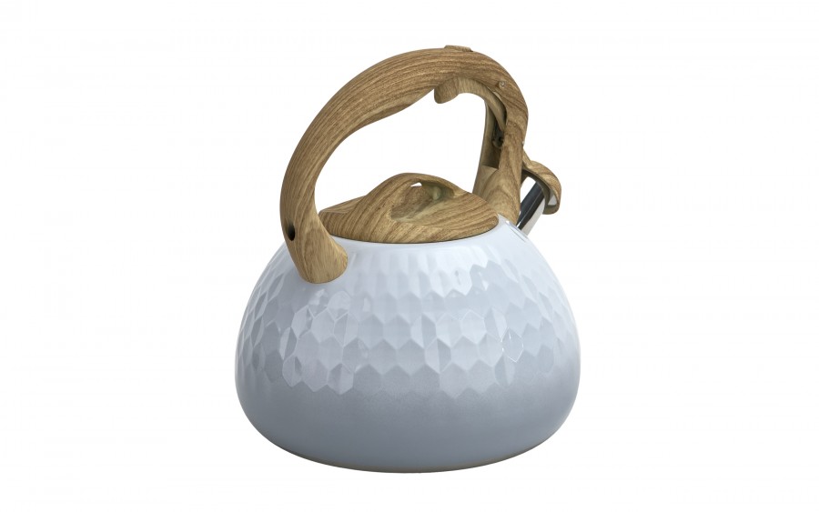 Czajnik tradycyjny 3 L Ambres szary nierdzewny