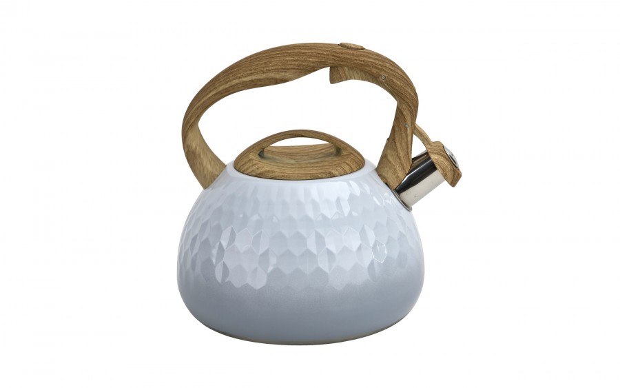 Czajnik tradycyjny 3 L Ambres szary nierdzewny