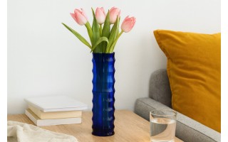 Wazon szklany 35 ml optyk kobalt