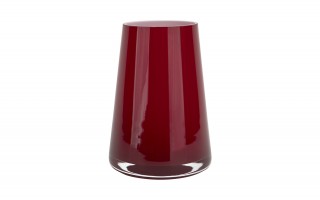 Wazon szklany 20 cm czerwień Asa Glass