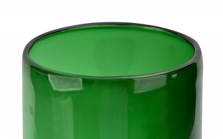 Wazon szklany 37 cm zielony Asa Glass