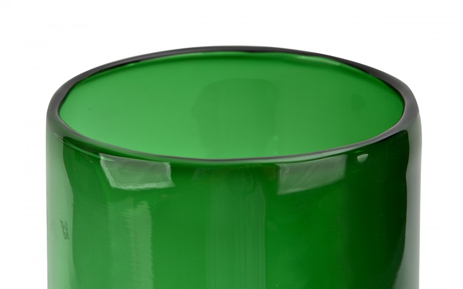Wazon szklany 37 cm zielony Asa Glass