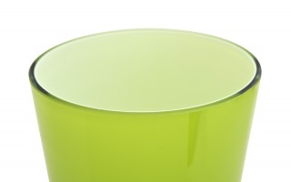 Wazon szklany 37 cm jasna zieleń Asa Glass