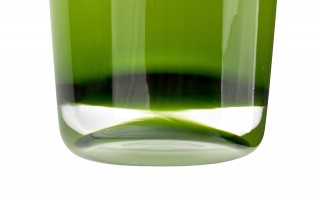 Wazon szklany 37 cm jasna zieleń Asa Glass