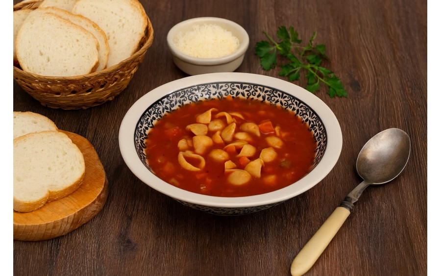 Talerz głęboki 23cm Bolesławiec Dekor 941