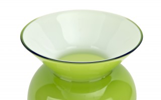 Wazon szklany 18 cm jasna zieleń Asa Glass